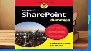 Full E-book Sharepoint 2019 for Dummies  For Free