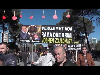 PROTESTAT ZBARDHEN POROSITË E BASHËS PËR GRUPIN E KRYESINË