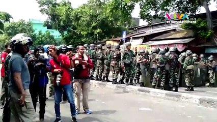 Ricuh di Petamburan, Massa Ditenangkan TNI