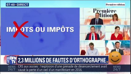 Grand débat: en moyenne, les Français ont commis une faute tous les 54 mots dans leurs contributions