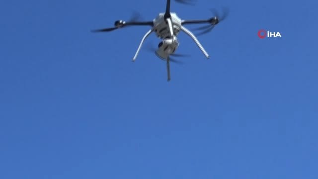 Diyarbakır İl Jandarma Komutanlığı'ndan Dronelu Trafik Denetimi