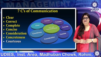 7 C’s & Principles of Effective | Ms. Keenika Saini | BBA | TIAS | TECNIA TV