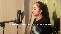 Maroon 5 - Girls Like You ft. Cardi B (Cover by Hai Ha)