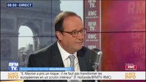 François Hollande dit 