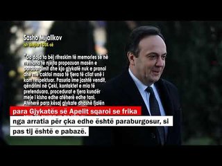Mijallkov kërkon që Apelit t’ia heq masën e paraburgimit