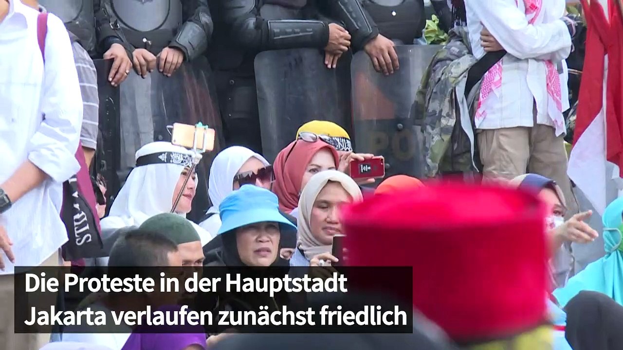 Zusammenstöße bei Protesten in Jakarta