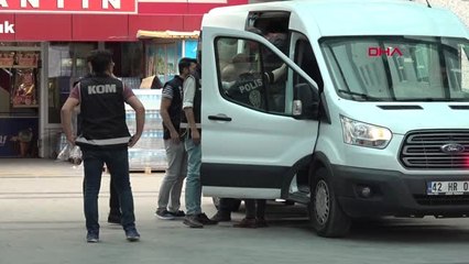 Konya'da Silah ve Sahte Euro Operasyonu 10 Gözaltı