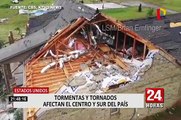 EEUU: tornados en el centro y sur del país dejan múltiples daños