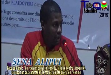 Face au Panel: La constitution n'est pas quelque chose de statique c'est quelque chose de dynamique