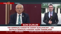 YSK'nın gerekçeli kararı bekleniyor