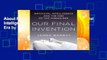 About For Books  Our Final Invention: Artificial Intelligence and the End of the Human Era by