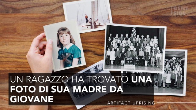 Trova una foto della madre da giovane e quello che scopre lo lascia senza parole