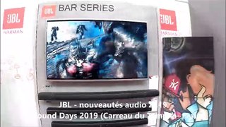 JBL - nouveautés audio 2019 @ Sound Days 2019 (Carreau du Temple - Paris)