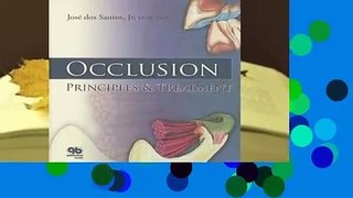 Full E-book Occlusion: Principles & Treatment  For Trial