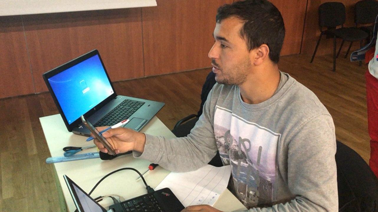 Concours robotique au collège Le Sacré-Cœur