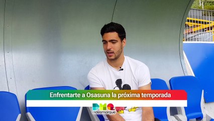 Mikel Merino y la alegría por el ascenso de Osasuna a LaLiga