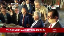 Binali Yıldırım İki Farklı İftara Katıldı