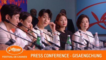PARASITE - Press conference - Cannes 2019 - EV