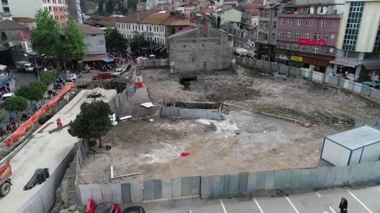 Trabzon Kentsel Dönüşümde Tarihi Sur ve Menfez Ortaya Çıktı