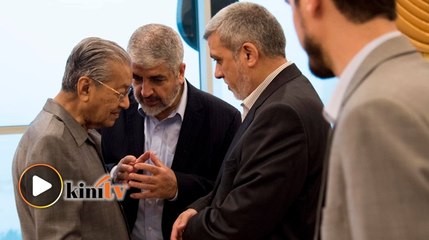 下载视频: Bekas ketua Hamas jumpa Dr M di Putrajaya