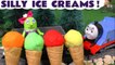 Funny Funlings Ice creams with Thomas and Friends and DC Comics The Flash with Disney Pixar Cars 3 Lightning McQueen and Mater Family Friendly Full Episode