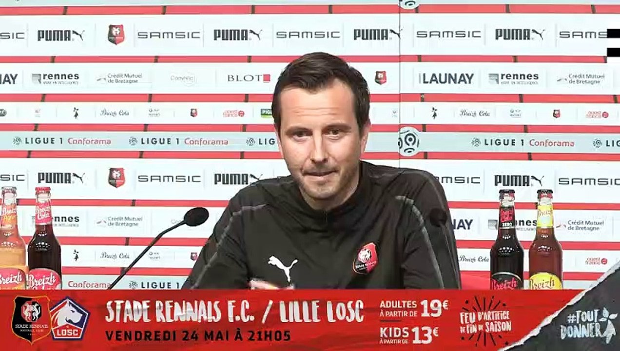 J38. #SRFCLOSC : Conférence de presse
