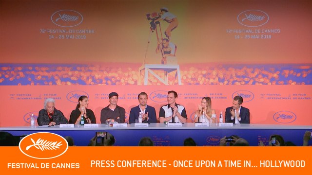 ONCE UPON A TIME - Press conference - Cannes 2019 - EV