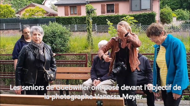 Séance photos avec les seniors de Guebwiller