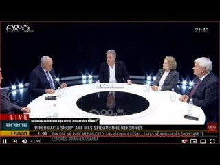 Arena - Diplomacia shqiptare mes sfidave dhe reformës - 27 mars 2019