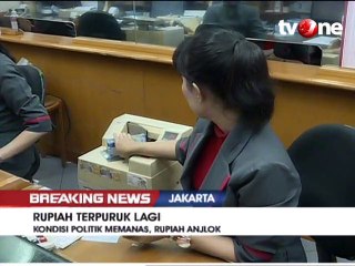 Politik Indonesia Memanas, Rupiah Anjlok