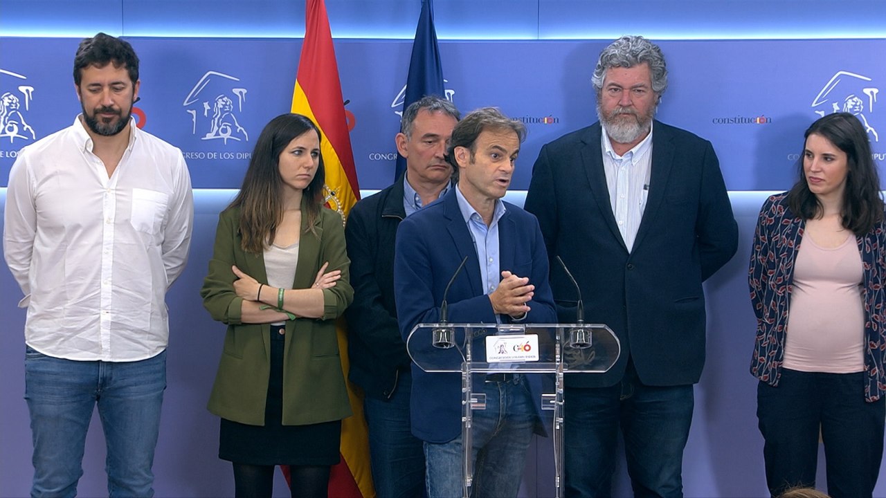 Unidos Podemos no descarta votar en contra de suspensión de presos