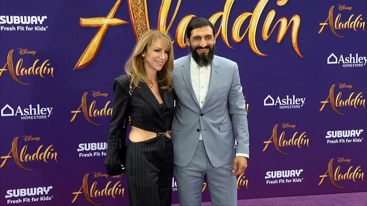 Numan Acar "Aladdin" World Premiere Purple Carpet