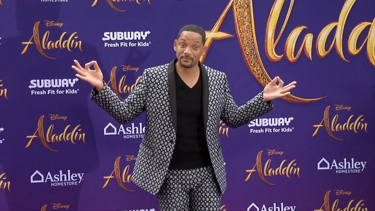 Will Smith "Aladdin" World Premiere Purple Carpet