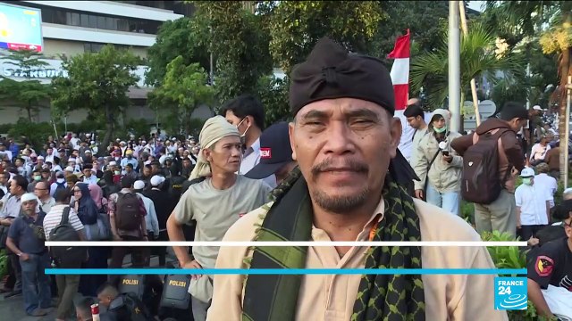 Réélection de Joko Widodo : les partisans de l'opposition toujours mobilisés à Jakarta
