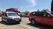 A55 urgent. Bouchon en formation à Port de Bouc