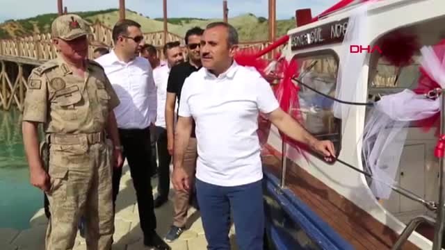 Tunceli Deniz Kuvvetleri Komutanlığı'ndan Tunceli İçin Hediye Tekne