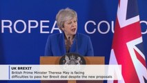 May's Brexit deal faces difficulties in Parliament