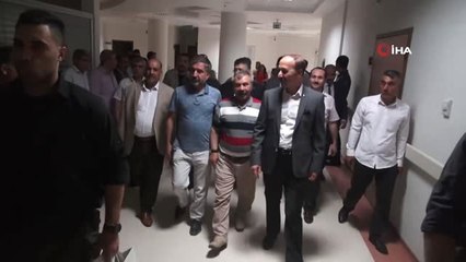 Trafik Kontrolünde Kazara Vurulan 5 Yaralı Tarım İşçisine Vali Erin'den Ziyaret