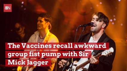 'The Vaccines' Felt Awkward With Sir Mick Jagger