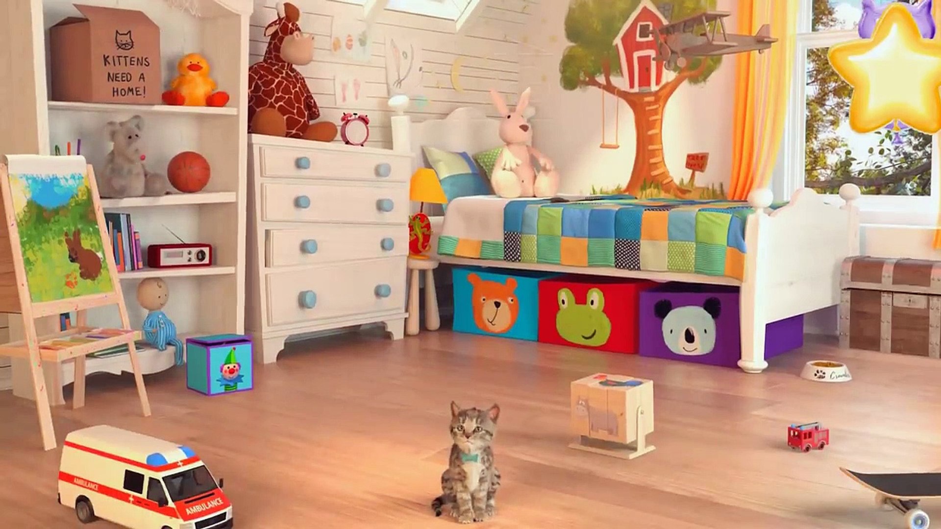 ⁣Little Kitten My Favorite Cat Educational Games - Play Fun Colors Shapes Learning Gameplay
