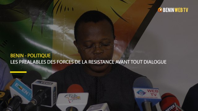 Bénin : Les préalables des forces de la résistance avant tout dialogue