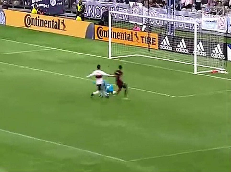 Soccer Goalie Hard at Work!