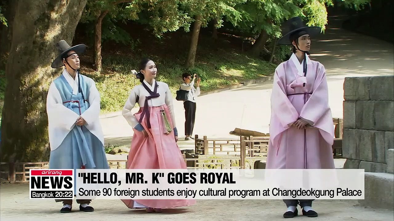 Hello, Mr. K  Cultural performances for international students in Korea