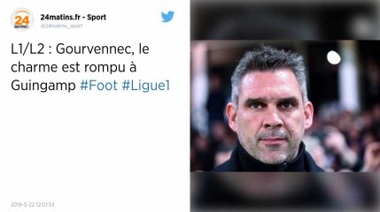 Ligue 1. L'entraîneur de Guingamp, Jocelyn Gourvennec, s'en va !