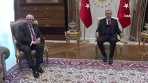 Cumhurbaşkanı Erdoğan Kanada Senatosu Başkanı George J. Furey'i Kabul Etti