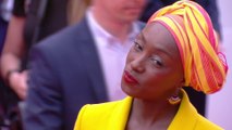 Les pas de danse de Mamouna N'Diaye sur le tapis rouge - Cannes 2019