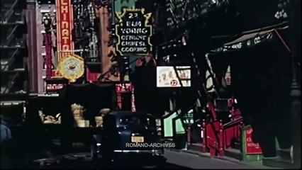 La vie à New York filmée en 1939 et colorisée !