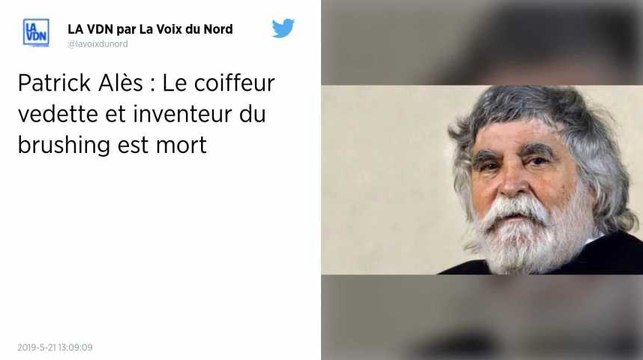L’inventeur méconnu du brushing, Patrick Alès, est décédé