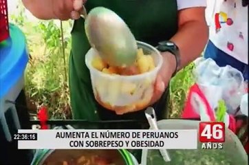 INEI alerta que aumentó el número de peruanos con sobrepeso y obesidad