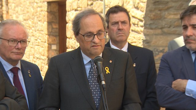 Torra reclama a Batet que no se suspenda a los diputados presos